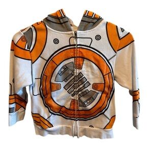 Disney Star Wars Zipper Hoodie Jacket Size XS